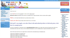 Desktop Screenshot of kidsandcodirect.co.uk